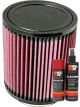 K&N Air Filter RU-5114 + Aerosol Recharge Kit