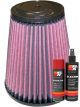 K&N Air Filter RU-5121 + Aerosol Recharge Kit