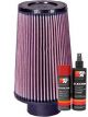 K&N Air Filter RU-5122 + Aerosol Recharge Kit