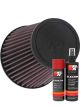 K&N Air Filter RU-5131 + Aerosol Recharge Kit