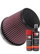 K&N Air Filter RU-5147 + Aerosol Recharge Kit