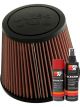 K&N Air Filter RU-5172 + Aerosol Recharge Kit