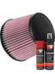 K&N Air Filter RU-5173 + Aerosol Recharge Kit