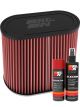K&N Air Filter RU-6104 + Aerosol Recharge Kit