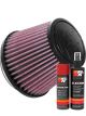 K&N Air Filter RU-9270 + Aerosol Recharge Kit