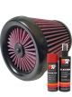 K&N Air Filter RX-3810XD + Aerosol Recharge Kit