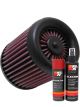K&N Air Filter RX-4040-1 + Aerosol Recharge Kit