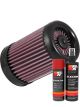 K&N Air Filter RX-4140 + Aerosol Recharge Kit
