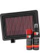 K&N Air Filter SU-1014 + Aerosol Recharge Kit