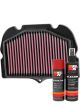 K&N Air Filter SU-1308R + Aerosol Recharge Kit