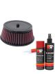 K&N Air Filter SU-4000 + Aerosol Recharge Kit