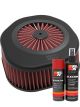 K&N Air Filter SU-4518XD + Aerosol Recharge Kit