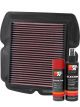 K&N Air Filter SU-6503 + Aerosol Recharge Kit