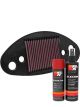 K&N Air Filter SU-8001 + Aerosol Recharge Kit