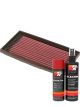K&N Air Filter TB-6000 + Aerosol Recharge Kit