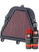 K&N Air Filter TB-6706 + Aerosol Recharge Kit