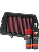 K&N Air Filter TB-8011 + Aerosol Recharge Kit