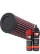 K&N Air Filter TB-9004 + Aerosol Recharge Kit