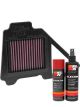 K&N Air Filter YA-1213 + Aerosol Recharge Kit