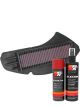 K&N Air Filter YA-1215 + Aerosol Recharge Kit