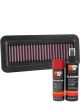 K&N Air Filter YA-1414 + Aerosol Recharge Kit