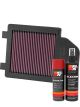 K&N Air Filter YA-4504-T + Aerosol Recharge Kit