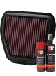 K&N Air Filter YA-4510 + Aerosol Recharge Kit