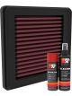 K&N Air Filter YA-5620 + Aerosol Recharge Kit