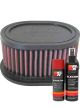 K&N Air Filter YA-6098 + Aerosol Recharge Kit