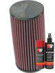 K&N Air Filter YA-6504 + Aerosol Recharge Kit