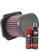 K&N Air Filter YA-6814 + Aerosol Recharge Kit