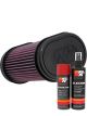 K&N Air Filter YA-7008 + Aerosol Recharge Kit
