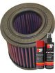 K&N Air Filter YA-7585 + Aerosol Recharge Kit