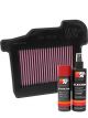 K&N Air Filter YA-8514 + Aerosol Recharge Kit