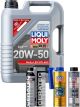 Liqui Moly MoS2 Leichtlauf 20W-50 5L + Platinum Service Kit