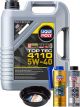 LIQUI MOLY Top Tec 4110 5W-40 5L Gold Service Kit + 6L Drip Tray