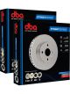 2 x DBA Standard En-Shield Coated Disc Brake Rotor 374mm DBA3250EL DBA3250ER