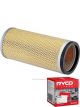 Ryco Air Filter HDA5814 + Service Stickers