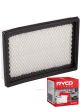 Ryco Air Filter A1272 + Service Stickers