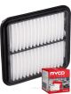Ryco Air Filter A1625 + Service Stickers