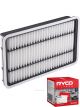 Ryco Air Filter A1632 + Service Stickers