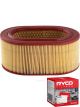 Ryco Air Filter A1718 + Service Stickers