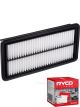 Ryco Air Filter A1754 + Service Stickers