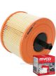 Ryco Air Filter A1762 + Service Stickers