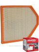 Ryco Air Filter A1873 + Service Stickers