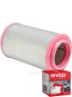Ryco Air Filter Heavy Duty HDA6048 + Service Stickers