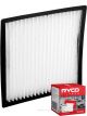 Ryco Cabin Air Filter RCA104P + Service Stickers