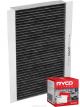 Ryco Cabin Air Filter Activated Carbon RCA166C + Service Stickers