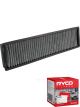 Ryco Cabin Air Filter Activated Carbon RCA225C + Service Stickers