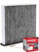 Ryco Cabin Air Filter Activated Carbon RCA252C + Service Stickers